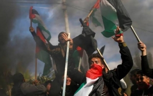 Tolak Rancangan Proposal Perdamaian Trump, Warga Gaza: Palestina Not For Sale!