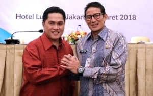 Menteri Erick Thohir: Enggak Mungkin Sandiaga Uno Jadi Dirut BUMN