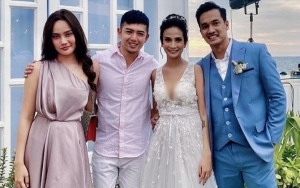 Nicky Tirta Gandeng Cewek Cantik di Resepsi Vanessa Angel, Salting Saat Digoda Nyusul Nikah