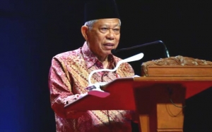 Ma'ruf Amin Tegas Soal Ide Damai Trump: Prinsip Indonesia Tetap Bela Palestina