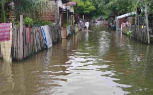 Kabupaten Penajam Paser Utara 'Ibu Kota Baru' Kembali Terendam Banjir