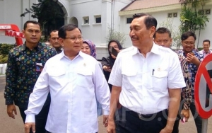 Prabowo Sowan ke Kantor Luhut, Ada Apa?