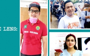 On The Lens: Aksi Shandy Aulia, Ruben Onsu hingga Tommy Kurniawan Perangi Wabah Corona