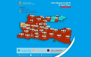 Kasus Corona Tembus 438, Pemprov Jatim Buka Kemungkinan Lakukan PSBB Surabaya dan Daerah Lainnya