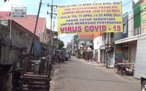Ada 30 Orang Positif COVID-19, Pasar Gresik PPI Surabaya Ditutup Selama 14 Hari