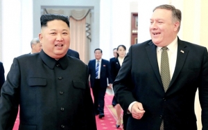 Kesehatan Kim Jong Un Dipertanyakan, Menlu AS Mike Pompeo Klaim Tak Peduli Siapa yang Pimpin Korut