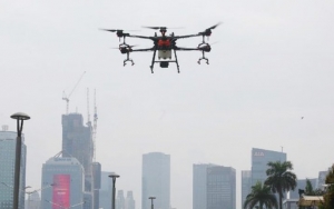 Cegah Massa Bandel Saat PSBB Corona, Mahasiswa UI Ciptakan Drone Khusus Untuk Bubarkan
