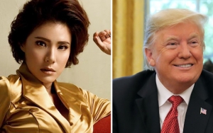 Olga Lydia Ikut Sindir Trump yang Dituding Pakai Alkitab untuk Properti Pemotretan