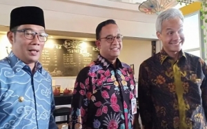 Hasil Survei Elektabilitas Ganjar Pranowo Dan Ridwan Kamil Naik, Anies Baswedan Justru Anjlok