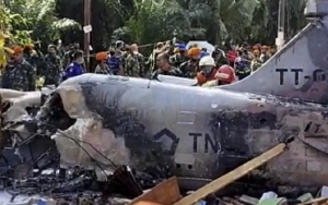 Kecelakaan Pesawat Hantam Rumah Warga, TNI AU Janji Ganti Rugi