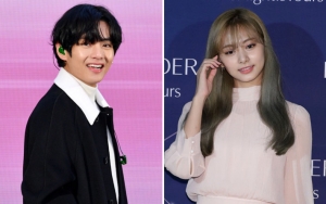 Foto-Foto V BTS dan Tzuyu TWICE Satu Frame Tuai Sorotan, Dibilang Serasi