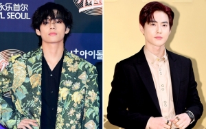 V BTS atau Suho EXO, Foto Ini Bikin Banyak Orang Tertipu Mentah-Mentah