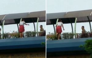 Wanita Hamil yang Viral Akibat Coba Bunuh Diri di JPO Margonda Ternyata Terpicu Hal Ini