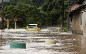 Jepang Dilanda Banjir dan Tanah Longsor, Makan Puluhan Korban Jiwa