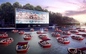 Usai Cinema Drive-Thru, Perancis Bikin Bioskop Terapung Sebagai Alternatif Nonton Film Saat Pandemi
