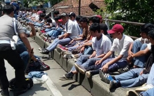 Ngeri, Tangan Pelajar SMK Tertinggal di Lokasi Tawuran Gegara Disabet Senjata Tajam
