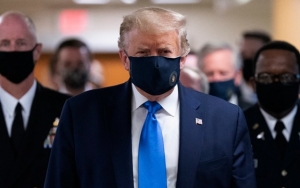 Presiden AS Donald Trump Tak Mau Wajibkan Penggunaan Masker Selama Pandemi