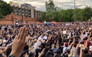 Thailand Krisis Ekonomi Karena Corona, Ribuan Warga Gelar Aksi Demo