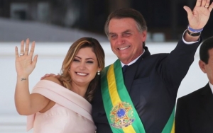 Istri Presiden Brasil Jair Bolsonaro Dikonfirmasi Positif COVID-19