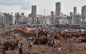 Video Ledakan Besar Di Beirut Seperti Tragedi 'Hiroshima', Ini Jumlah Korban Tewas 