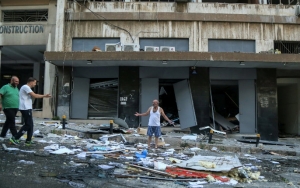 Memilukan, Ini Kesaksian Warga Beirut Melihat Detik-Detik Ledakan Dahsyat