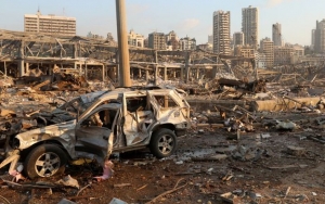 Ledakan Dahsyat Beirut Makan Ribuan Korban, Rumah Sakit Kewalahan