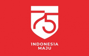 Viral Unsur 'Kemajuan' di Logo HUT RI ke-75 Dipasang Terbalik, Warganet Kompak Elus Dada