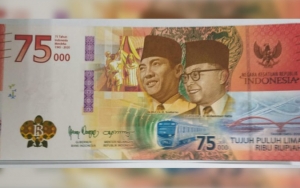 Resmi Dirilis Hari Ini, Begini Cara Mudah Miliki Uang Koleksi Baru Pecahan Rp 75 Ribu