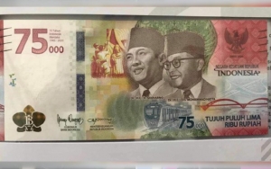 Uang 'Unik' Pecahan Rp 75 Ribu Meluncur, Begini Cara Bedakan yang Asli dan Palsu