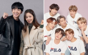 Lee Jun Ki dan Moon Chae Won Kepergok Gosipkan BTS di Lokasi Syuting 'Flower of Evil'