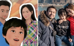 Kisah Raffi Ahmad, Nagita Slavina dan Rafathar Dikemas Dalam Animasi 'Si Aa' Di ANTV