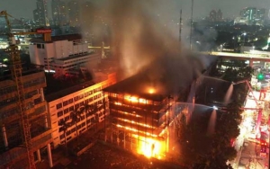 Kejagung Jawab Isu Kebakaran Akibat Unsur Kesengajaan