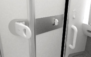 Cegah Penyebaran Kuman-Virus, Maskapai Jepang Ciptakan 'Gerendel Sikut' Pintu Toilet
