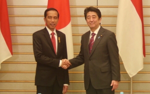 Respon Jokowi Soal Pengunduran Diri PM Jepang Shinzo Abe