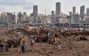 Efek Ledakan Belum Tuntas, Militer Temukan 4,35 Ton Amonium Nitrat Lagi di Dekat Pelabuhan Beirut