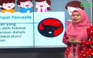 Bikin Heboh, Logo Kepala Banteng PDIP Muncul di Program TV 'GURUku' Surabaya
