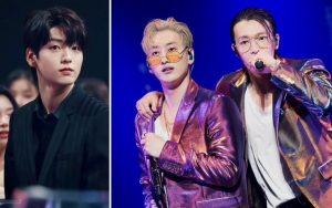 Soobin TXT Ngambek Diisengi Super Junior D&E di 'Music Bank'