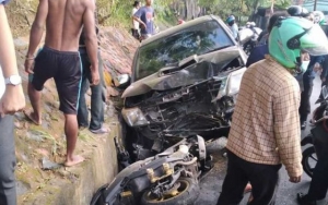 Diduga Mabuk dan Ngebut, Wakil Bupati Yalimo Tabrak Polwan Hingga Tewas 