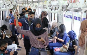 PSBB DKI Jakarta Bikin Penumpang KRL Turun Hingga 21 Persen
