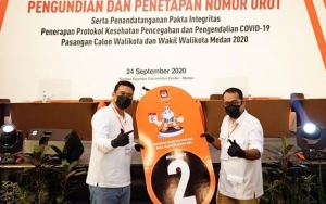 Mantu Jokowi Langgar Protokol Kesehatan di Hari Pertama Kampanye Pilkada Medan