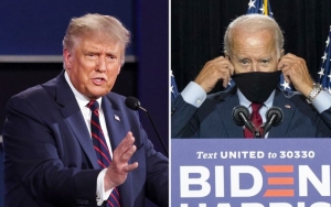 Positif Corona, Intip Momen ‘Arogan’ Trump Ejek Joe Biden Karena Rajin Pakai Masker 