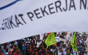 Jutaan Buruh Bakal Gelar Aksi Mogok Nasional Karena RUU Ciptaker, Istana   Peringatkan Hal Ini