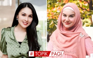 Sandra Dewi Foto di Ruang Kerja Mewah Suami, Putra Irish Bella Pemotretan 'Dililit Ular'-Topik Pagi