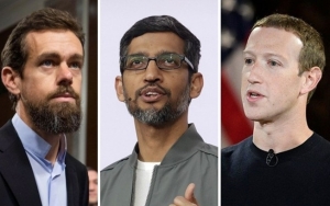 CEO Twitter, Google, dan Facebook Disidang Senator AS Terkait Pemilu