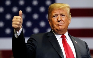 Optimis Menang, Trump Akui Sama Sekali Belum Siapkan Pidato Jika Kalah di Pilpres AS