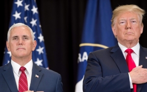 Trump Bakal Tempuh Jalur Hukum untuk Tolak Hasil Pilpres, Wapres Mike Pence Pilih Bungkam