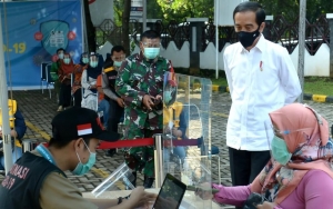 Tinjau Simulasi Vaksinasi Corona di Bogor, Jokowi Ungkap Hal Ini