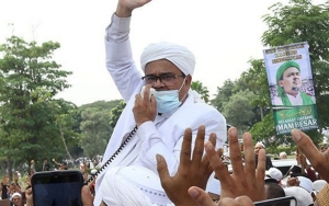 Habib Rizieq Datangi Polda Metro Jaya, Polisi: Dia Menyerahkan Diri