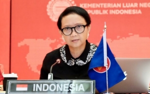 Menlu Retno Pastikan RI Tak Buka Hubungan Dengan Israel dan Tetap Dukung Kemerdekaan Palestina