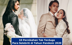 10 Pernikahan Tak Terduga Para Selebriti di Tahun Pandemi 2020